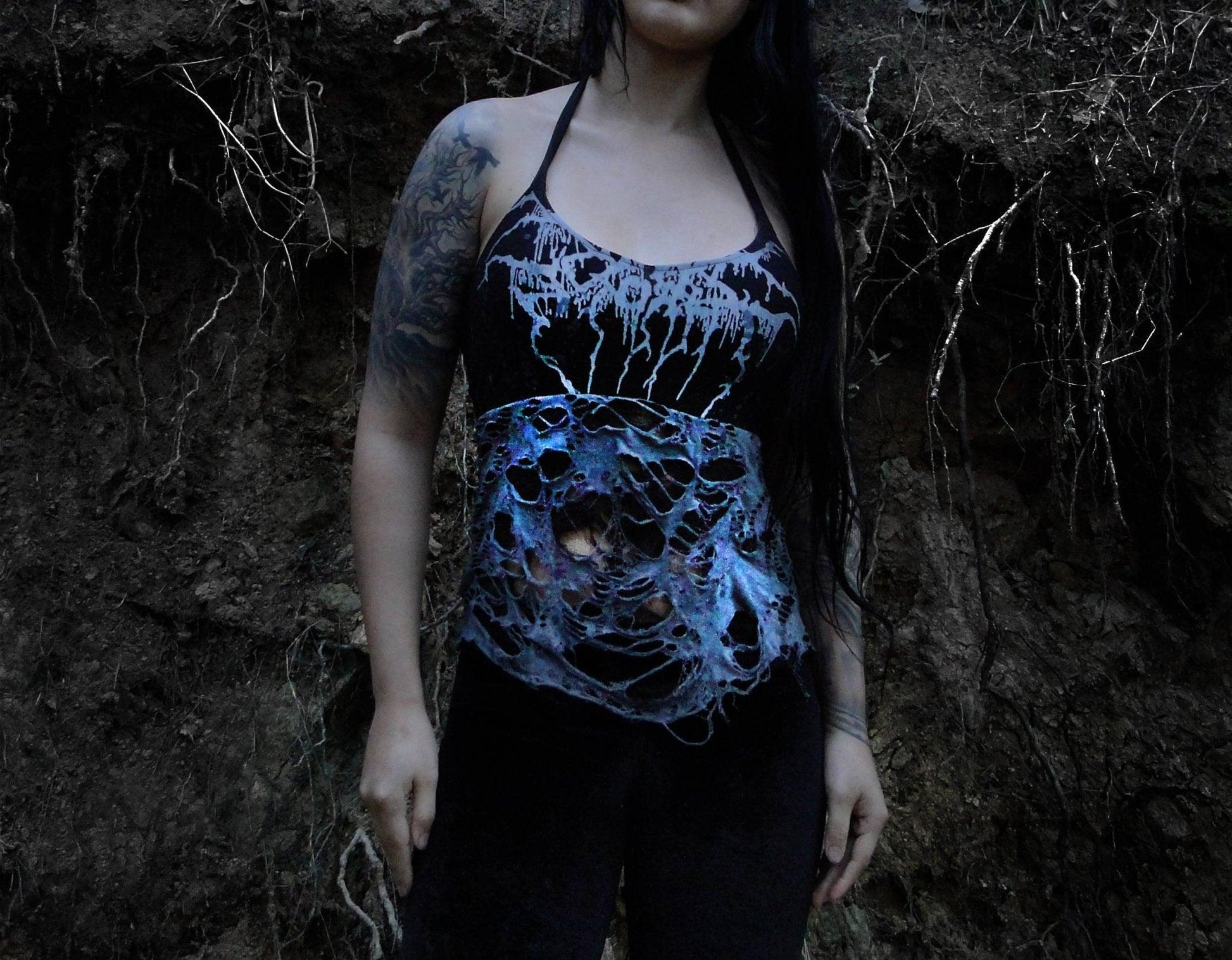 Handmade darkthrone top - Finedaytodie