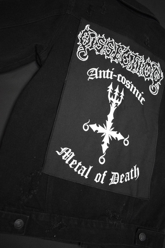 Dissection - Anti-cosmic Metal of Death big Back patch ⇹ black metal ⇹ Dissection black metal patch ⇹ Dissection Jacket vest patch - Finedaytodie